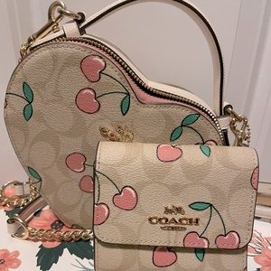 Coach valentines heart bag. Limited edition